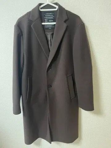 RAGEBLUE 레이지블루 브라운 체스터 코트 M 사이즈