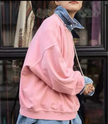 MORITA x Spick & Span 빈티지 가공 맨투맨