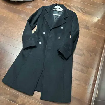 미사용 프로포션 바디 드레싱 트렌치 울 코트 블랙 2