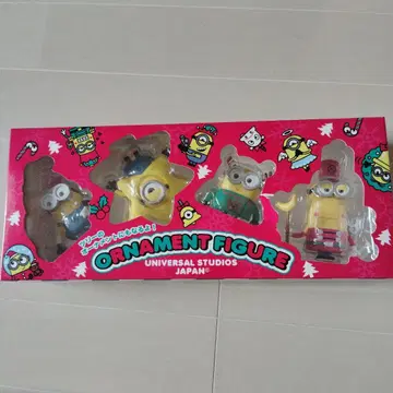 USJ 한정 미니언 오너먼트 피규어 4개 세트