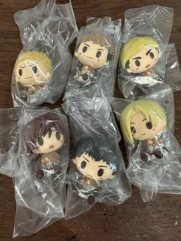 제일복권 진격의 거인 G상 쵸코놋코 피규어 6종