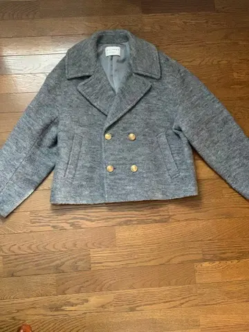 시프 파일 숏 P 코트