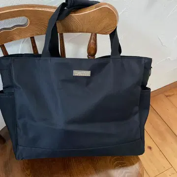 SPORTIF 나일론 토트백 빅 블랙