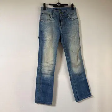 Nudie jeans 누디진 라이트 블루 스트레이트 데님