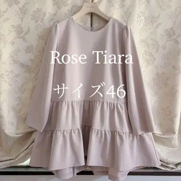 새상품급 빅 사이즈 로즈 티아라 티어드 프릴 튜닉