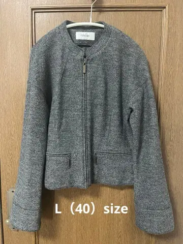 [ 새상품급 ] PINORE 피노레 노카라 자켓 L 사이즈