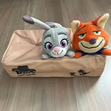 주토피아 주토피아 경찰 스토리 티슈 박스 커버