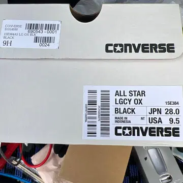 CONVERSE ALL STAR LGCY OX 블랙 28.0cm