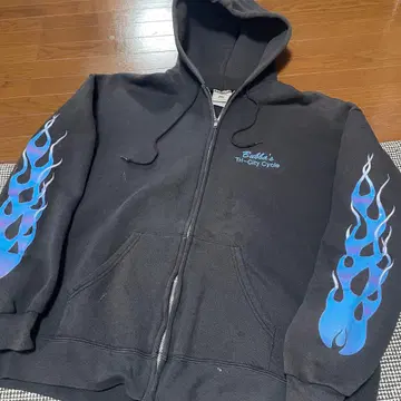 90s 리 프레임스 지퍼 후드티