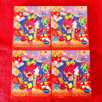 포켓몬 아크릴 참 컬렉션 포켓몬 센터 히로시마 미개봉 세트