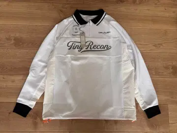 미사용 새상품 TNRCN 하프 지퍼 피케 셔츠 RUFFLOG XL