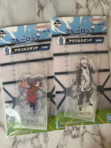 블루 록 아크릴 스탠드 나기&레오