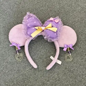 미니 마우스 보라색 머리띠