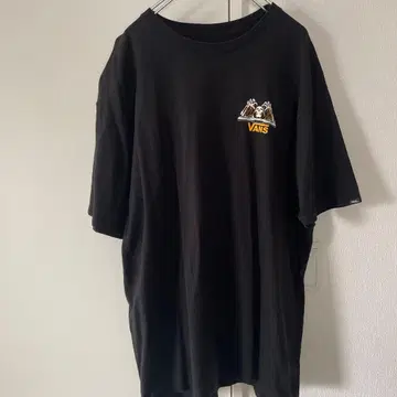 VANS 그래픽 프린트 블랙