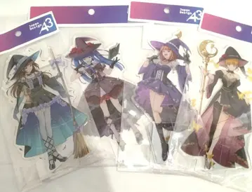 쓰르라미 울 적에 아크릴 스탠드 할로윈ver. 전 4종 세트