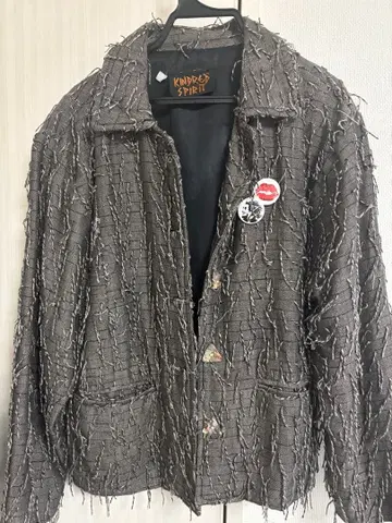 KINDRED SPIRIT 프린지 테일러드 자켓 M