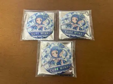 키미프리전 캔뱃지 큐어 잉크 노멀 3장 세트