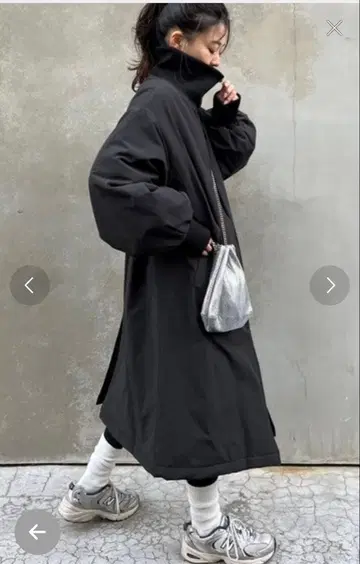 CIAOPANIC TYPY 블랙 롱 코트