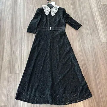 Leja 택 포함 레이스 원피스