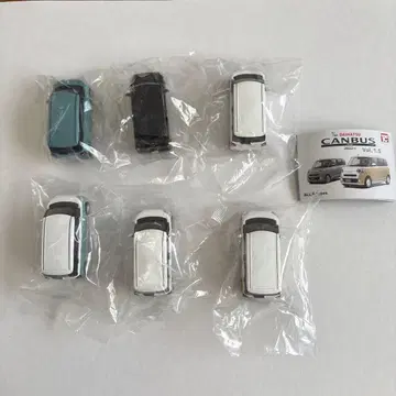 1/64 다이하츠 MUVECANBUS 2022 ~vol.1.5 가챠 6종