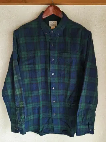 L.L.Bean 엘엘빈 플란넬 셔츠 블랙워치 그린 BD