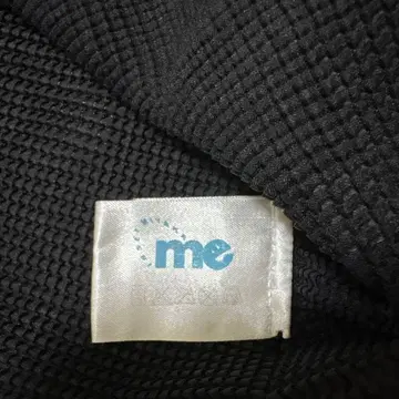 [ 새상품급 ] me 슬리브리스 상의 블랙 화이트 체크