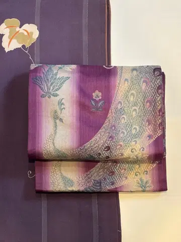 앤티크 꽃무늬 기모노