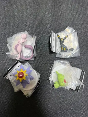 캡슐 토이 포켓몬 말을 안 들어! 4종 세트