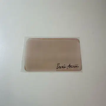 아쿠스테 디너쇼 메시지 카드 메세카