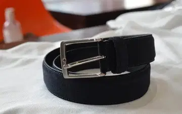 ANDERSON'S 스웨이드 가죽 벨트