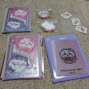 마법소녀 치이카와 카드놀이 반짝이는 카드 렌티큘러 카드