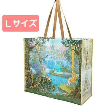 완판템 디즈니씨 판타지 스프링스 쇼핑백 L 사이즈