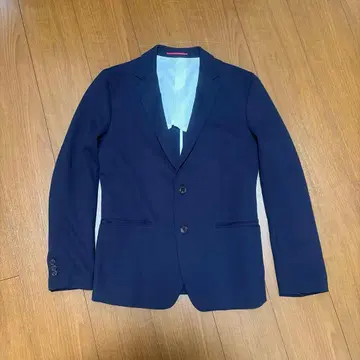 BOYCOTT 네이비 테일러드 자켓