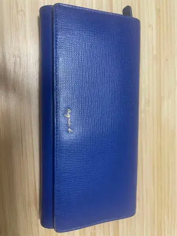 [ 새상품급 ] 에네스베 파랑 장지갑