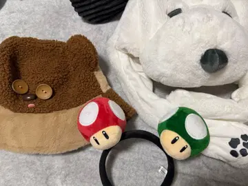 마리오 머리띠 팀캡 스누피 모자