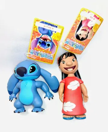 진심 프렌즈 디즈니 스티치 리로 피규어 세트