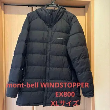 mont-bell XL 다운 자켓 WINDSTOPPER EX800