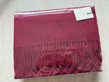 [ 미개봉 새상품 ] Vita Natur 극상 캐시미어 머플러 와인