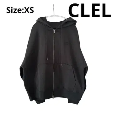 미사용 새상품!! CLEL/클레이/후드티/블랙/XS