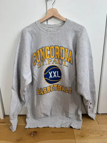 90's 리버스 위브 자수 택 USA제 XXL