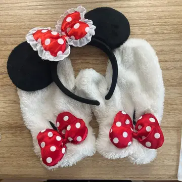 미니 머리띠&미튼 세트