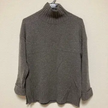 캐시미어 터틀넥 스웨터 긴팔 LL