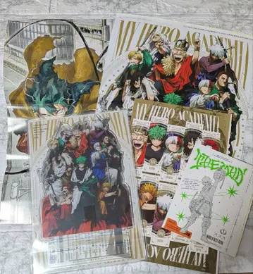 점프 GIGA AUTUMN 나의 히어로 아카데미아 부록 세트