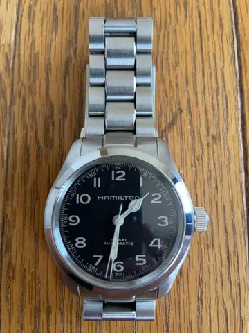 HAMILTON 해밀턴 카키 필드 머프 38mm 스테인리스 벨트