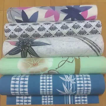 면 유카타 옷감 5세트