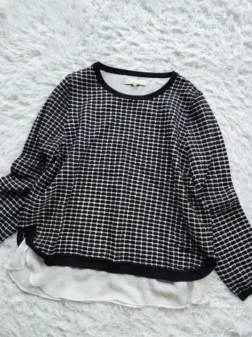 자유구 빅 사이즈 46 상의 니트