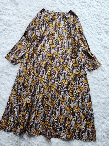 써니클라우드 꽃무늬 롱 원피스 L