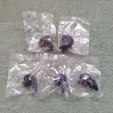 제일복권 고질라 몬스터 헤드 마그넷 5종 세트