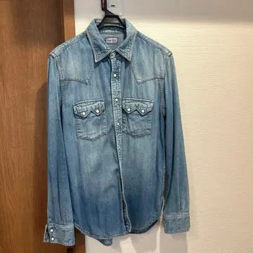 Blue Bug 데님 셔츠 사이즈 3 라이트 블루