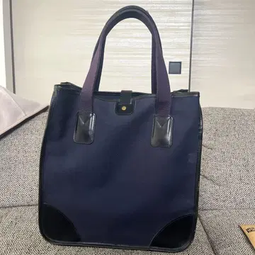 화이트하우스 콕스 토트백 네이비